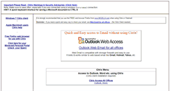 Desktop Screenshot of cyberaccess.wthf.com